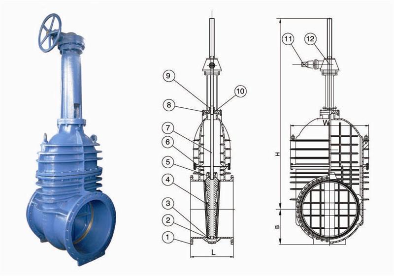 big size cast iron gate valve big size cast iron gate valve